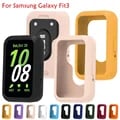 High-Quality Candy Color Silicone Case for Samsung Galaxy Fit 3 Watch - Full Coverage Protection, Precise Cutouts, Easy Installation & Removal, Stylish and Functional Cover for Enhanced Durability and Style