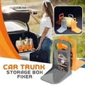 Adjustable Distance Car Back Trunk Rack Holder Stand - Shake-proof Organizer - Storage Box Fixer - Sturdy Construction - Easy Installation - Customizable Storage Space - Secure and Tidy Storage Solution for Car Trunk Organization