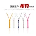 12-Piece Realistic TPR Soft Worm Fishing Lure Set with Jig Head - Mimics Rockfish Worms, Durable Material, Versatile Use for Freshwater and Saltwater Fishing, Enhances Fishing Experience with Lifelike Appearance and Swimming Motion