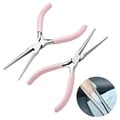 Professional Acrylic Nail Pinching Tool with Precision Tweezers for Nail Extension - Durable C Curve Pincher Set for Perfect Nail Extensions - Salon-Quality Finish - Easy to Use and Portable UV Gel Polish Extend Nail Tool
