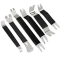 High-Quality 6Pcs Portable Auto Door Clip Trim Removal Tools Kit - Durable Metal Set for Easy Car Repairs, Dashboard Panel Removal, and Audio System Disassembly - Ergonomic Design with Anti-Slip Handles and Compact Case for On-the-Go Use