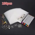 Premium Heat Shrink Plastic Sheets for DIY Crafts: High-Quality Shrinky Art Film Paper Kit for Keychain Ornaments, Scrapbooking, and Creative Projects - Easy to Use, Durable, and Versatile - Great for Kids and Adults - Endless Creative Possibilities