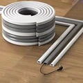 1PC 3M Arc Anti-extrusion Floor Cord Cover - Durable, Flexible, and Self-Adhesive Cable Protector for Indoor and Outdoor Use - Easy Installation, Tripping Hazard Prevention, and Efficient Wire Management Solution - High-Quality Material, Versatile and Aesthetic Wire Organizer