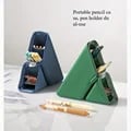 Foldable Silicone Pen Holder Organizer for Office and Study Space - Stylish, Durable, and Multi-Purpose Desk Organizer for Pens, Pencils, and More - Easy to Clean and Portable Stationery Cup - Perfect Gift for Students and Professionals