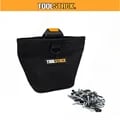 TOOLSTACK Multifunctional Nails Pouch with High-Capacity Design, Waterproof Construction, and Quick-Hanging Waist Belt - Durable Tool Storage Bag for Nails, Screws, and Small Tools - Ideal for Professionals and DIY Enthusiasts