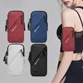 Waterproof Running Phone Holder Jogging Bag for iPhone & Samsung - Adjustable Strap, Reflective Strip, Comfortable Fit - Lightweight Arm Band with Clear Touch Screen Cover - Universal Compatibility for All Runners