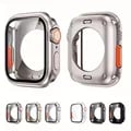 Ultra Full Protector Case with Tempered Glass Screen Protector for Apple Watch 45 46 44mm - Comprehensive Protection, Precision Fit, High-Quality Materials, Easy Installation, Stylish Design - Compatible with Apple Watch Series 10 9 8 7 6 SE 5 - Scratch-Resistant, Slim Fit, All-Around Coverage