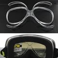 Customized Myopia Solution: Ski Goggles Myopia Frame Insert Optical Adaptor for Enhanced Visibility and Comfort During Winter Sports - Lightweight, Flexible Design for Secure Fit and Easy Installation Without Tools