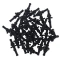 Silicone Anti-Noise Vibration Screws for Quiet Fan Operation - Pack of 20 Durable and Flexible Fan Rivets for Noise Reduction and Stability - Easy Installation Universal Compatibility for Case and CPU Fans - High-Quality Material for Reliable Performance and Secure Mounting in Computers