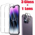 Premium Tempered Glass Screen Protector and Camera Lens Film for iPhone 11 Pro Max, 12, 13 Mini, 14, 15, 16, 17 - Ultimate Protection Against Scratches, Drops, and Impacts - Easy Installation with Alignment Tool and Cleaning Kit - High Clarity and Touch Sensitivity - Durable and Reliable Materials