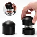 Premium Stainless Steel 21 Needle Espresso Distribution Tool for 51mm, 54mm, and 58mm Portafilters - Enhanced Extraction, Ergonomic Design, Versatile Application, Easy to Clean - Barista Quality Espresso Stirrer for Consistent and Flavorful Shots