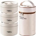 Portable Insulated Food Lunch Container Set with Stackable Design, Leak-Proof Seal, and Durable Construction - Ideal for Picnics, Work, or School - Keeps Food Hot/Cold for Extended Periods - BPA-Free Materials - Easy to Clean and Carry - Convenient Portability for Homemade Meals On the Go