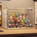 Handmade Multi-Layer Acrylic Display Rack with Transparent Showcase Design for Anime Car Models, Blind Boxes, and Jewelry - Versatile Storage Solution with Jewelry Sorting Box Feature
