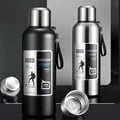 Large Capacity Stainless Steel Thermal Thermos Tumbler with Cold Thermal Insulation, Leak-Proof Design, and Easy-to-Clean Construction - Ideal for Tea, Coffee, Water - Perfect for Long Trips and Busy Days - Rust and Corrosion Resistant - Dishwasher Safe - Travel Mug for On-the-Go Use