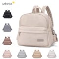Soboba Stylish Diaper Backpack - Waterproof Fashionable Bag with Large Capacity, Insulated Pockets, Changing Mat, USB Port, and Comfortable Straps for Moms on the Go