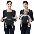 4-in-1 Baby Sling Carrier with Ergonomic Design and Easy Adjustment - Front, Back, Hip Carry Positions - Breathable Fabric for Comfort and Safety - Adjustable Straps and Buckles for Newborns to Toddlers - Sturdy and Secure Baby Backpack Carrier for Healthy Development