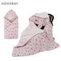 Premium Windproof Newborn Baby Blanket with Hooded Design, Portable Swaddle Wrap, and Car Seat Compatibility - Includes Basket for Storage and Transportation - Soft and Cozy Material for Comfort and Safety - Ideal for On-the-Go Parents of Infants 0-3 Months