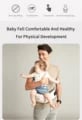 Premium Baby Carrier Waist Stool Walker with Multiple Carrying Positions, Adjustable Waist Belt, Convenient Pockets, Durable Materials, and Secure Design for Comfort and Support