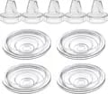 High-Quality Silicone Duckbill Valve and Diaphragm Set for S12Pro/S9Pro/S12/S9 Wearable Breast Pump Parts - Secure Seal, Prevents Backflow, Easy to Install, Durable, Compatible, Efficient Milk Expression, Reliable Replacement Option