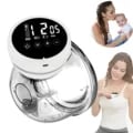 1PCS Wearable Electric Breast Pump - Hands-Free & Silent Operation, Automatic Functionality, Comfortable Wearability, Easy to Clean & Maintain for Busy Moms on the Go
