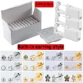 24-Pack Sterilized Disposable Ear Piercing Unit for Cartilage, Tragus, Helix - NO PAIN Piercer Device - Professional Tool Machine for Hygienic and Safe Piercings