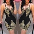 Elegant Halter Neck Summer Party Dress with Slim-Fit Silhouette, Low Neck, and Breathable Fabric - Perfect for Beach Parties, Nights Out, and Special Occasions - Stylish, Comfortable, and Flattering Women's Mini Dress with Eye-Catching Design and Versatile Style