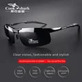 Premium Aluminum Magnesium Men's Sunglasses with HD Polarized Lenses for Driving and Outdoor Activities - Stylish Color Glasses Tide Design, UV Protection, Comfortable Fit - Durable Lightweight Frames, Reduce Glare and Eye Strain, Adjustable Nose Pads, Trendy and Versatile