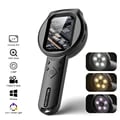 Portable 100X Magnification Digital Microscope with 1080P Camera, Adjustable LED Lights, and Rechargeable Batteries - Ideal for Electronics Repair, Jewelry Inspection, Coin Collecting, and More