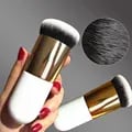 Premium Synthetic Fiber Foundation Brush with Ergonomic Design for Smooth Application of BB Cream and Liquid Foundation - No Powder Residue or Makeup Marks - Versatile Tool for Concealer and Contouring - Makeup Enthusiast's Must-Have
