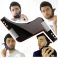 Professional Beard Styling Template Comb for Precise and Symmetrical Beard Shapes - Easy-to-Use Barber Tool for Clean Lines and Polished Look - Durable and Versatile Beard Hair Brush Stencil for Salon-Quality Results at Home