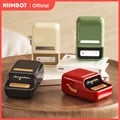 NiiMbot B21 Mini Thermal Printer - Compact Portable Wireless Printer with High-Quality 203 DPI Printing for Labels, Barcodes, and More - Ideal for Offices, Warehouses, Retail Stores - Bluetooth Connectivity, Adhesive Label Printing, Versatile Applications