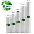 Premium Sous Vide Roll Bags - 300CM Length, Airtight Food Storage for Vacuum Sealing Machines, Durable and Tear-Resistant Material, Safe for Sous Vide Cooking, Easy Customization and Sealing, Multipurpose Usage for Meat, Fruits, Vegetables, Cost-Effective Bulk Pack Option