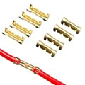 High-Quality U Type Terminal Tab Connector for Secure and Easy Electrical Connections - Durable Double Connector Design, Corrosion-Resistant, 50pcs, 100pcs, 200pcs Options, 0.3-1.5mm2 Wire Sizes - Compact and Versatile Terminal Block for Various Applications