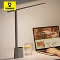 Baseus LED Desk Lamp with Advanced LED Technology, Customizable Brightness Levels, Smart Adaptive Brightness, Foldable and Portable Design, Eye Protection Features - Ideal for Offices, Bedrooms, and Study Rooms