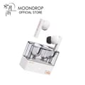 MOONDROP Space Travel TWS Earphone Bluetooth 5.3 with Immersive Sound Quality, Advanced Noise Canceling, Comfortable Fit, Long Battery Life, and Easy Touch Controls - True Wireless Stereo Earbuds for Music and Calls