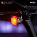 XOSS XR01 Smart Tail Light with Advanced Brake Sensing Technology, Waterproof and Rechargeable Bike Rear Light for Enhanced Visibility and Safety, Multiple Lighting Modes, Easy Installation on Seat Post or Saddle Bag, Long-Lasting Battery Life, Ideal for Night Cycling and All Weather Conditions