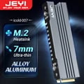 JEYI M.2 SSD Heatsink for 2280 NVME NGFF SSDs with Full Aluminum Cooler Radiator, Precision Engineering, Thermal Silicone Pad, Easy Installation, and Durable Construction - Enhance Cooling Performance and Longevity for SSDs on Motherboards or PS5 Consoles