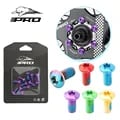 12-Piece MTB Alloy Steel Disc Brake Rotor Fixing Screws Set - Secure T25 Head Design, Colorful Customization, Durable & Corrosion-Resistant, Essential Bike Accessory for Optimal Braking Performance and Safety