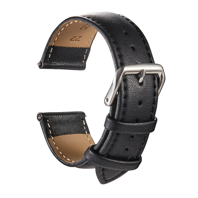 Premium Calfskin Leather Watchbands - Soft, Durable, and Versatile Straps for Men and Women - Quick-Release Spring Bars - Classic Design Adds Elegance - Available in Various Width Options - Perfect Gift Idea for Watch Enthusiasts - Easy Customization for Any Style or Outfit