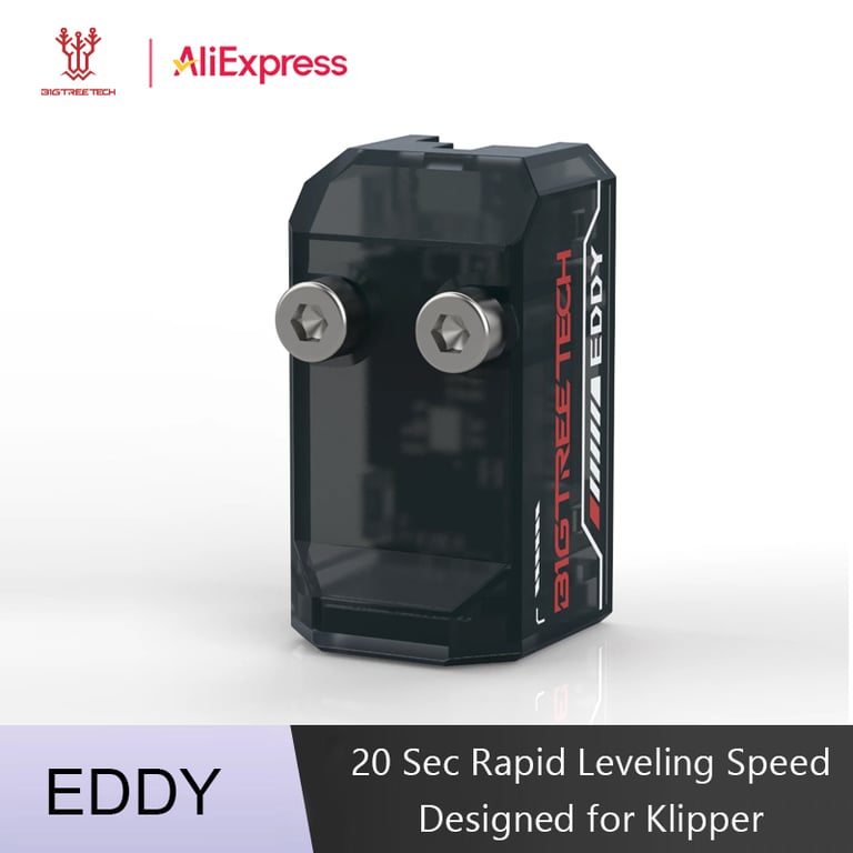 BIGTREETECH EDDY Duo Eddy Coil High-Speed Leveling Tool for Klipper Firmware - Compatible with StealthBurner Voron 2.4 3D Printers - Easy to Install and Use - Precision Leveling for Accurate Prints - Durable Construction for Long-Lasting Performance