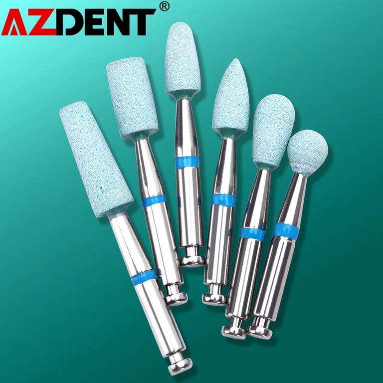 Azdent Dental Ceramic Diamond Grinder with RA 2.35mm Coarse Rapid Grinding and Polishing Capabilities - High-Quality Tool for Dental Professionals, Versatile Applications, Compatible with 2.35mm Handpieces