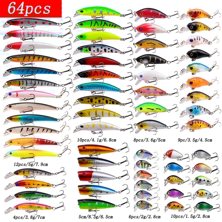 Premium Bionic Crank Fishing Lure Set - Durable Mini Minnow Floating Swing Crankbaits for Freshwater and Saltwater Fishing - Realistic Design with Varied Actions - High-Quality Materials for Long-Lasting Use - Effective Performance to Attract a Wide Range of Fish Species