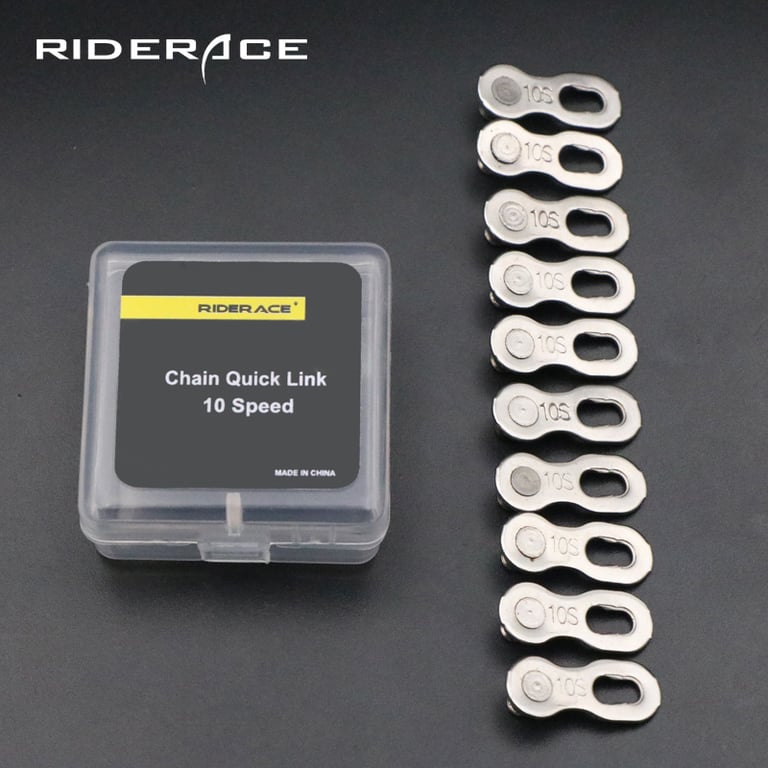 Durable Steel Bicycle Chain Link Connector Joints - Easy Installation Magic Buttons - Compatible with 6/7/8/9/10/11/12 Speed Systems - Smooth Cycling - Pack of 5 Pairs for Mountain Bikes - Long-Lasting Performance for Tough Riding Conditions