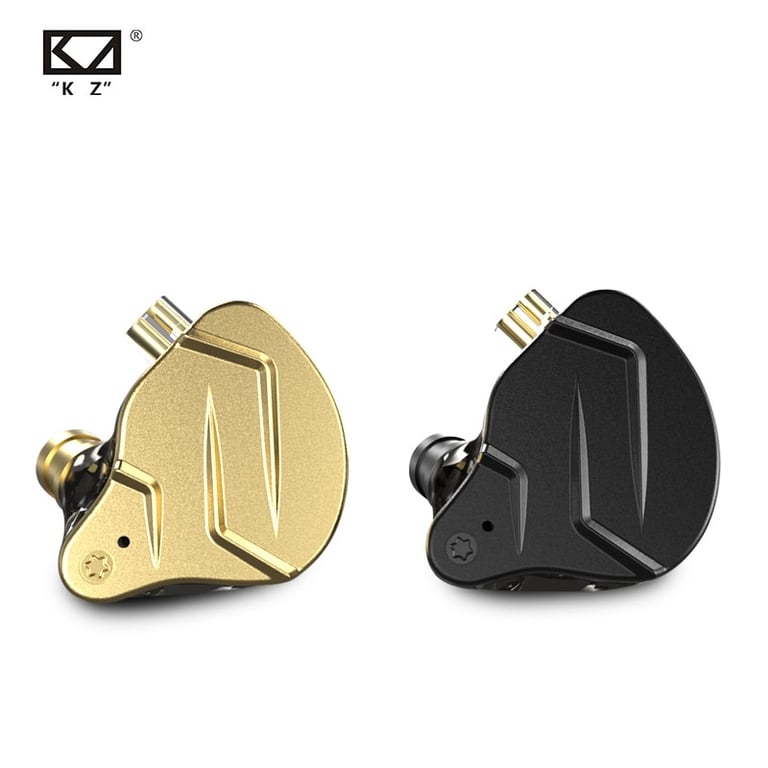 KZ ZSN Pro X Hybrid Driver HiFi Earphone with Durable Metal Construction and Enhanced Bass Response - Comfortable Sport Headset Design for Audiophiles and Music Enthusiasts