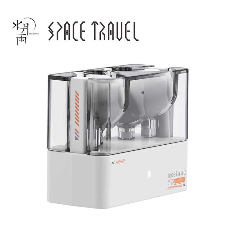 Moondrop Space Travel Earphone TWS - Bluetooth 5.3 Immersive Sound Quality, True Wireless Stereo, Noise-Canceling, Comfortable Fit, Long Battery Life, Easy Connectivity, Portable and Stylish Design