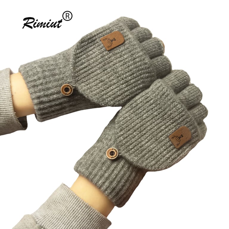Premium Acrylic Knitted Fingerless Gloves with Touch Screen Capability - Unisex Winter Hand Warmers for Outdoor Activities - Stylish and Versatile Half-Finger Design for Men and Women - Ideal for Hiking, Cycling, and Running - Durable and Insulating Handwear for Smartphone Use