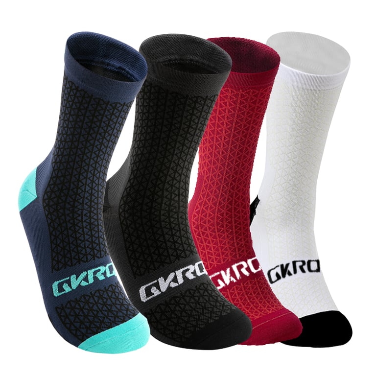 Premium Professional Cycling Socks for Men and Women - Breathable Moisture-Wicking Running Socks for Intense Workouts - Durable Compression Sports Socks for Basketball and Cycling - Unisex Team Socks with Superior Cushioning and Support