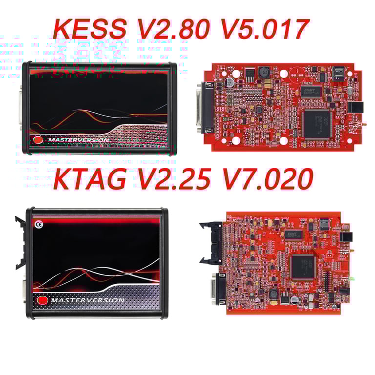 High-Quality Online EU Red KESS V2 KTAG V5.017 2.80 Unlimited ECU Chip Tuning Kit with Advanced ECU Programming Tool for Petrol and Diesel Engines - Wide Vehicle Compatibility - User-Friendly Interface - Online Update Capabilities