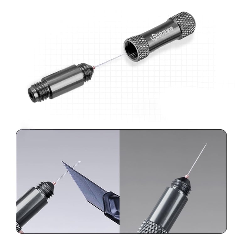 Precision Glue Dispensing Stick for Model Crafts - Durable, Stable, and Multifunctional Tool for Accurate Glue Application, Spill Prevention, and Intricate Designs - Portable and Child-Friendly Assistant for Creative Crafting on the Go