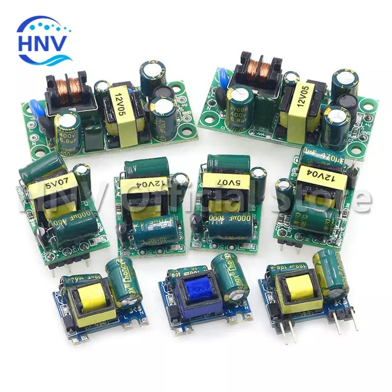 High Efficiency Buck Converter Power Supply Module - AC-DC 5V 700mA 12V 300mA, Isolated Design, Compact & Durable, Wide Input Voltage Range, Stable Output Current - Ideal for Electronics, DIY Projects, Industrial Applications
